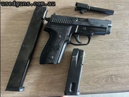 German made -Sig Sauer P229 in immaculate condition- curremtly on QLD collectors license - Comes with 1 x factory magazine and 1x 30rnd stick mag- these are imp