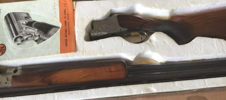 Browning B1 trap model. 30inch left hand stock. 12mm rib and comes complete in original factory box with pattern sheets. Has been recently re tightened and not 