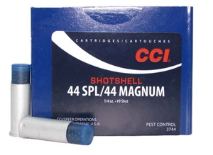 CCI
C3744
44SPL/44MAG SHOT SHELL
AMMUNITION

$49.90 /PER 10