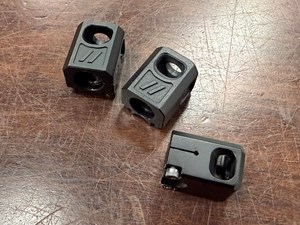 ZEV TECHNOLOGIES
PRO COMPENSATOR
V2
9MM CAL 
1/2X28
BLACK
THREE ONLY

EXC $69 EACH