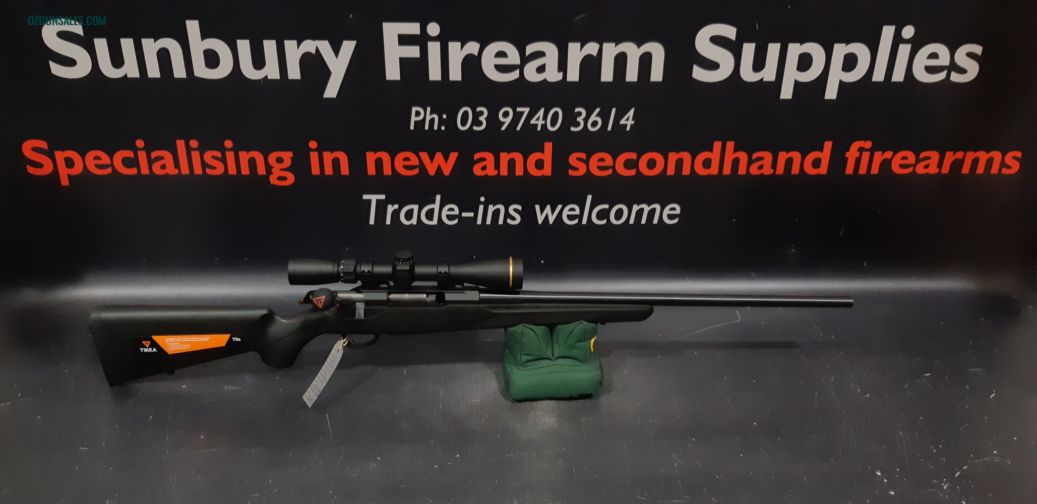 Tikka T3x Lite 308WIN Leupold Scope Package A-439