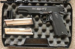 Unmarked Colt gold Cup 22lr with 2 x 10 shot mags .$600 including post.