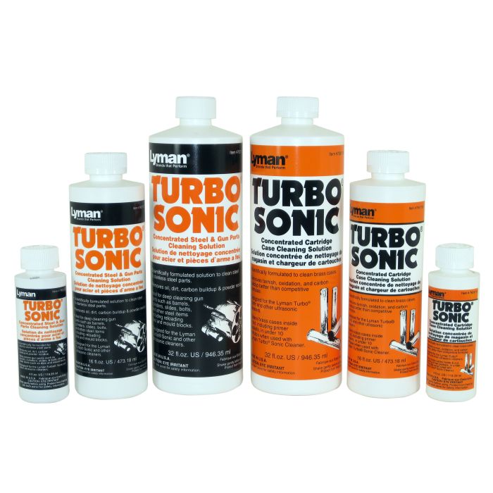 LYMAN TURBO SONIC GUN PARTS CLEANING SOLUTION 16 OZ