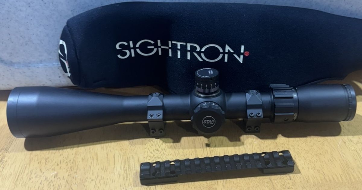 Sightron s tac 4-20 scope