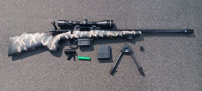Consignment Remington 700 Gen 2 .243win 1in8 twist Cerakote Custom Carbon Stock USED SN: E6655511