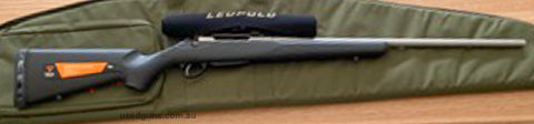 In excellent condition ,used about 6 times.Firearm and Scope cost new $2000. To include Tikka bag ,scope and ammunition (approx. 200 rounds)