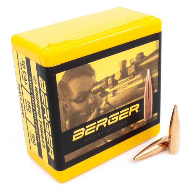 Berger 30 cal 185 gr Hybrid Target 100pk