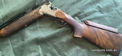 As can be seen this gun has exceptional timber both stock and forend. It looks even better than the photographs depict. I purchased the gun new in February 2024