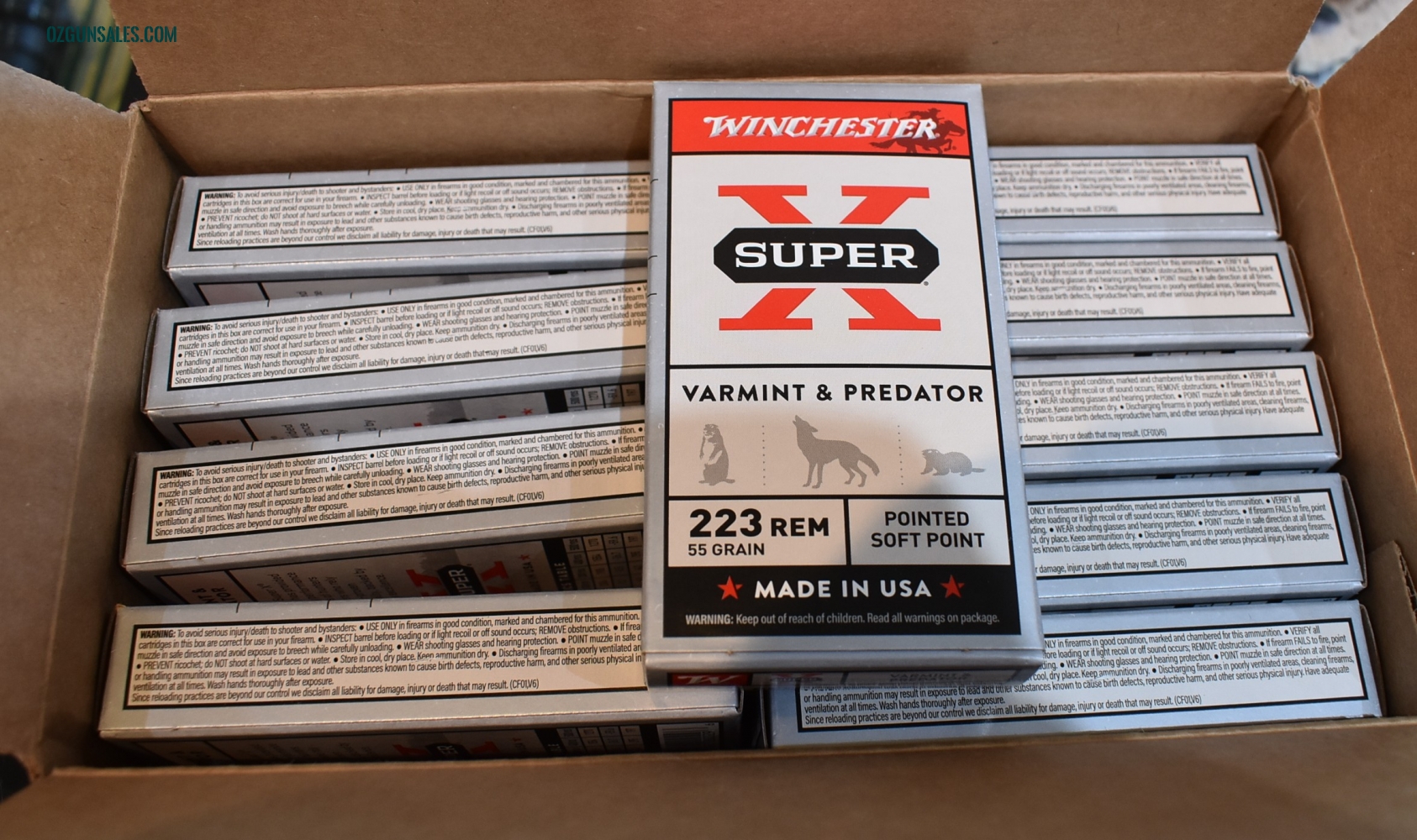 WINCHESTER SUPER X .223 BULK AMMO......NEW!!
