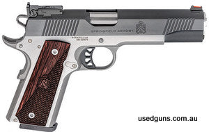 SPRINGFIELD 1911 RONIN TARGET 9MM 127MM STAINLESS BLACK The Springfield Armory Ronin combines a legacy of service with the features modern shooters demand. Buil