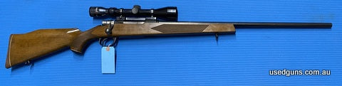Very good condition Parker Hale 243W. Was $595 now $545. Mounted is a Tasco 3-9x40. Has a 24 inch barrel. Great flat shooting calibre. Barrel in very good condi