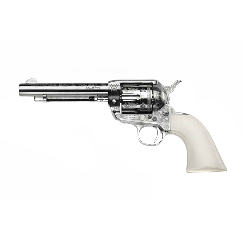 1873 Single Action Army Revolver White