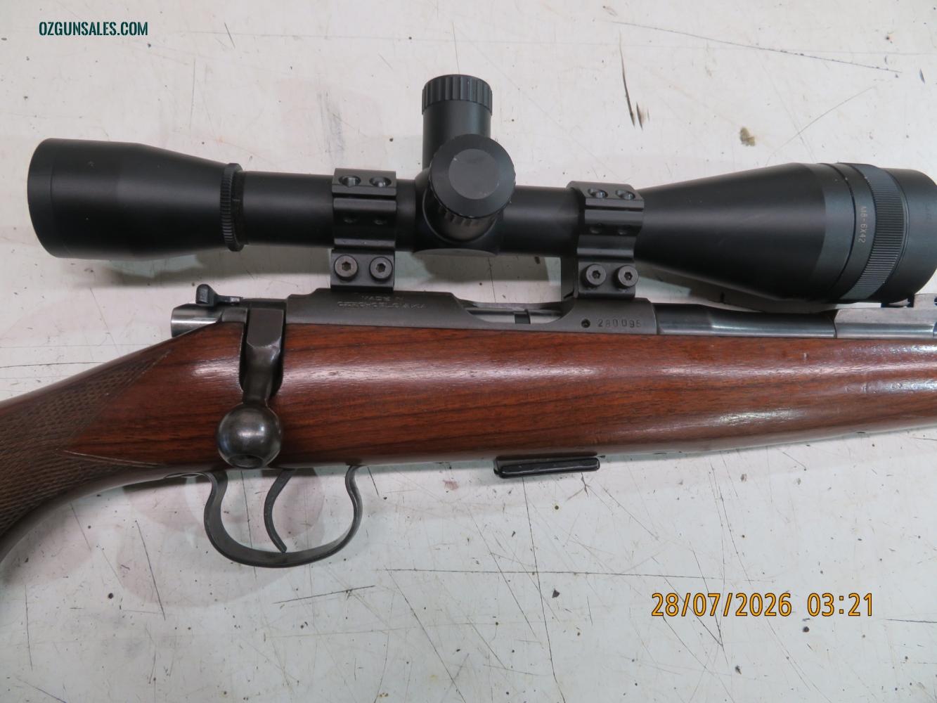 1980 Brno 6 x 42 Leupold