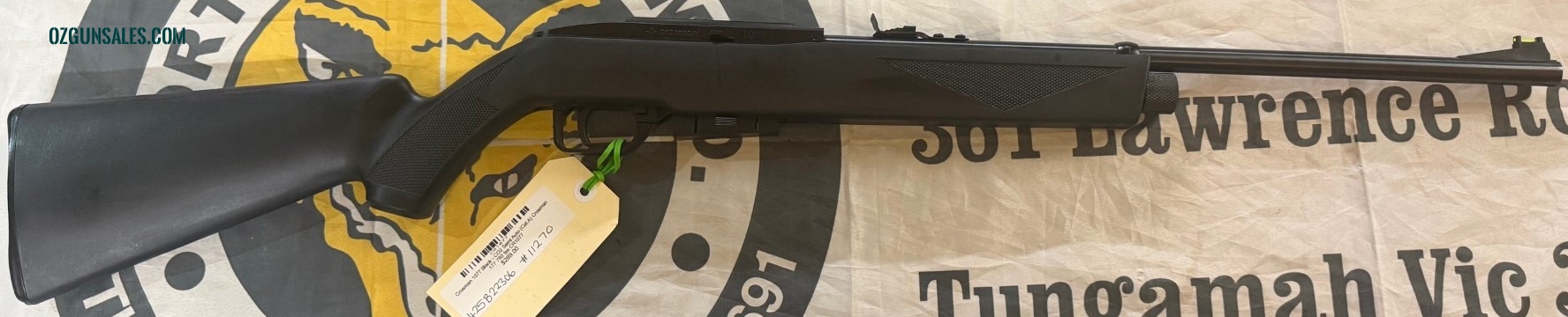 Crosman 1077 Black - CO2 Semi Auto (Cat A)   #1127