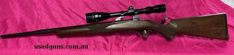 This is a rare Classic style varmint Sako AI 223 with the blue 98% and the wood the same, the bore is as new. These rifles are known for their accuracy and tigh