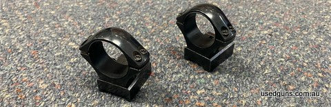 Very good condition Sako 85 Optilok Low SA base mounts. For a 1 inch tube.