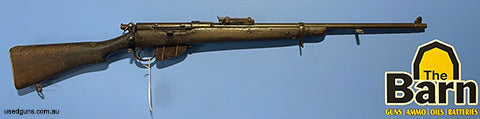 BSA 303. Volley Sights, mag cut off. Back sight appears to have been solded on. Is in Fair Condition but bore is Excellent. Dust not have dust cover.