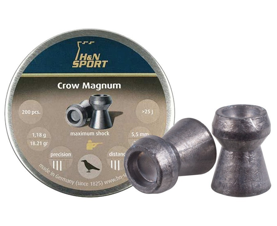 H&N .22 CROW MAG 18.21gr 200pce