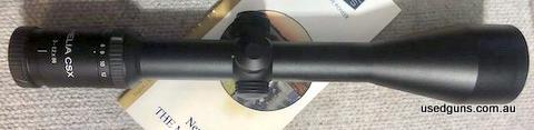 Kahles Helia CSX 3-12x56 scope as new. Brilliant Austrian optics no longer produced. Tube 30mm with popular 4A plex reticle Illuminated. Phone 0429849007. If re