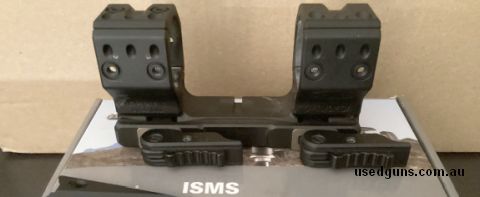 Spuhr QD Mount 0MIL/0MOA, 34 mm ring size Height 38mm/ 1.5 inch, condition as new, mount incorporated bubble float. Comes in original packaging with instruction