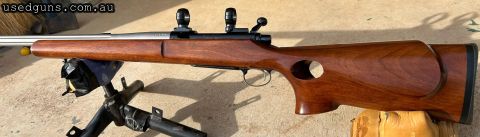 Hatcher Rem 700 SA BDL -rem varmint contour. Pillar/bedded. $350 posted