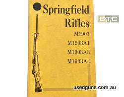 Softcover. 1975 Edition. Normount Publication of the US Army technical manuals for the Springfield Rifles M1903; M1903A1; M1903A3; M1903A4. 116 Pages. SKU 6084.