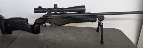 UP FOR GRABS IS A USED SAKO TRG22 COMES WITH A VORTEX VIPER 6-24X50 AND A ATLAS BIPOD. GREAT SHOOTER, ONLY MOVING IT ON TO FUND OTHER VENTURES.
