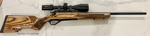 As New lithgow 102 in 243, in as new condition, with a top quality minox scope, email or text only please. this rifle is as new.