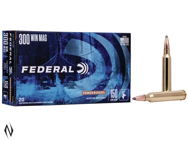 FEDERAL 300 WIN MAG POWER-SHOK