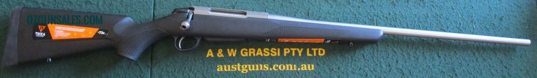 TIKKA T3X STAINLESS/SYNTHETIC 7MM REM MAG....NEW!!