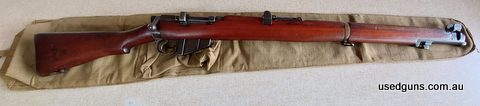 WW11 Australian issue Lithgow SMLE No1Mk3* 1944 in very good condition, all matching numbers, bolt, action & bayonet boss, suit collector. Bore also very good. 