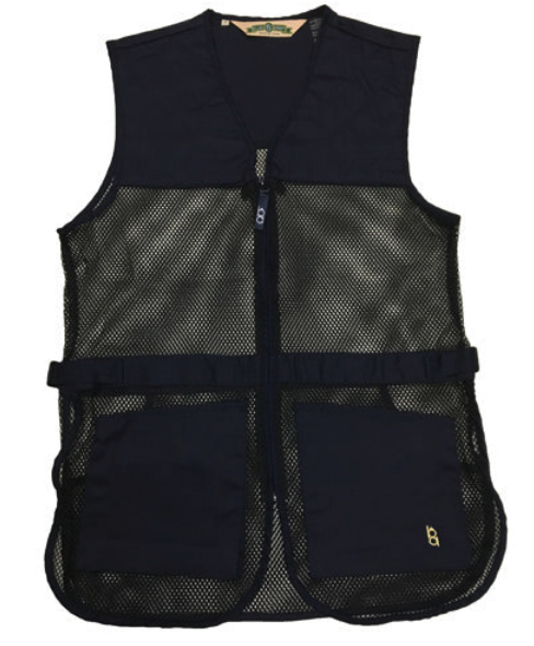 Bob Allen Full Mesh Duel Pad Navy Shooting Vest