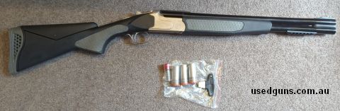 Very little use, Escort 12G (76mm (3" chambers) under/over shotgun with 51cm barrels with removable chokes (Full & Modified). Manufactured in Turkey, in good co