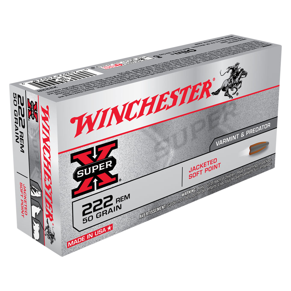 Super X 222Rem 50gr PSP