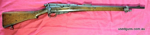 Rare, No 3 Trade carbine. as in BSA 1908 catalogue) 21 inch barrel, 20% finish to barrel and action. 5 round magazine. turned down bolt, matching numbers. Buyer
