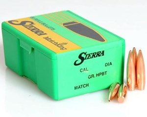 SIERRA
SC2315
MATCHKING
303CAL, 174GR, HPBT
PROJECTILES

SPECIAL 
$369 /PER 500