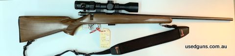 Overall v good condition. Sports match mounts. Scope is actually quite clear and has a German type flat T reticle, plus the green/red illumination works well. C