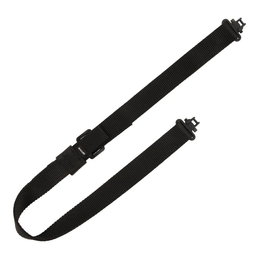 Quick Adj Black Sling 1.25" + Swivels
