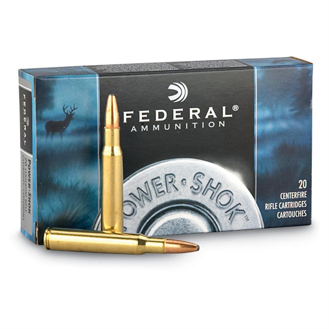 Federal .243 Power-Shok 100gr 20pk