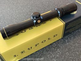 As per new mint condition only mounted on unused rifle . Fine duplex very clear optic In original box lovely scope with lense covers
