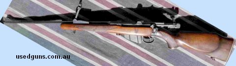MA LITHGOW_ SMLE MK III _ 1938, Sporterised .303 21.5",barrel. Overall length of 42". Reliable hunting rifle, lovingly restored. Matching numbers on action, bol