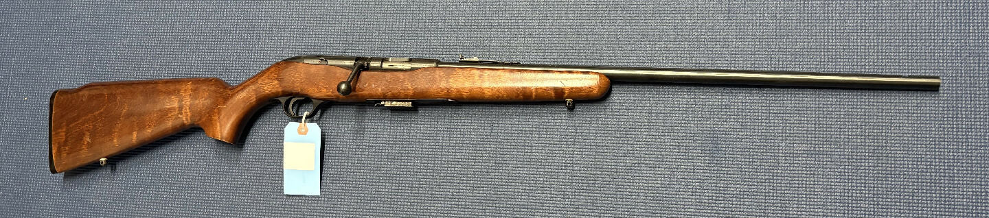 Good condition Mossberg 740T in 22 WMR. Cycles well. Woodworks has some marks to it