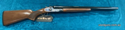 New Huglu HRZ 12G Hammer Coachgun colour case hardening. Turkish Walnut