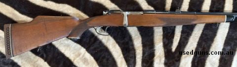 Rare Model 1956 ( Straight Bolt) factory 458WM. Very few of these made, maybe a s little as 100. Elephant croppers in the 1960s, such as Richard Harland used th