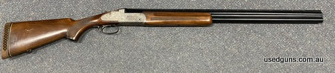 Good condition Zoli C Grade 12G O/U. Locks up tight, barrels good, engraving on action, woodwork good. Solid Zoli. $65 freight to your dealer Australia Wide exc