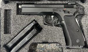 Excellent conditon cased with 5 magazines. Fired aprox 2000-3000 rounds through it. Price includes postage to your dealer unless your in Western Australia, that