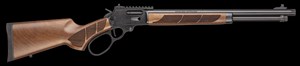 SMITH & WESSON
MODEL 1854 TRADITIONAL WALNUT 
9 SHOT
LEVER ACTION
CHECKERED WALNUT STOCK & FOREND
STAINLESS STEEL WITH BLACK ARMORNITE FINISH
BIG LOOP LEVER
SIDE GATE LOADING
STRAIGHT COMP TRIGGER

AVAILABLE IN
13810 357 MAGNUM NEW $2695
13809 44 MAGNUM NEW $2695
13811 45 LONG COLT NEW 