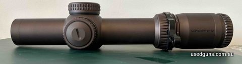 This scope is like new and in perfect condition. It‚Äö√Ñ√¥s one of the best LPVO scopes out there with a real one power magnification and real day time illumina