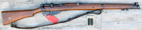 A very good overall condition Queensland Police (Q^P 464) issued 1912 BSA SMLE No.1 Mk3 rifle in .303British. All matching numbers other than rear sight. Only a