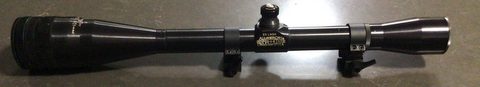 Lyman Benchrest scope 25 power with screw in scope caps. Made in USA Includes Leupold Quick Release mounts price includes postage